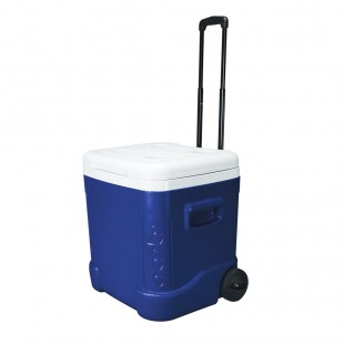 Igloo Coolers ICE CUBE 60 ROLLER azul - Nevera rígida con ruedas