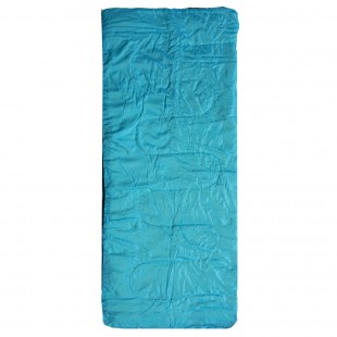Saco de dormir rectangular Campingsport LIGHT CAMP - azul