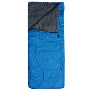 Saco de dormir rectangular Campingsport LIGHT CAMP - azul royal