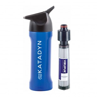 Cantimplora con purificador Katadyn MYBOTTLE PURIFIER BLUE SPLASH