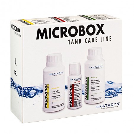 Set de limpieza depósitos de agua potable Katadyn MICROPUR MICROBOX TANK CARE LINE