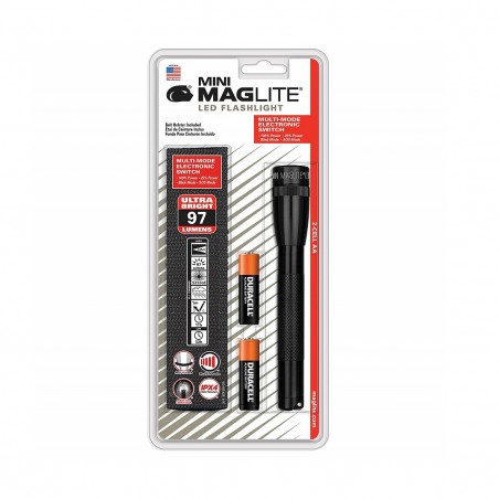 Linterna de bolsillo Maglite® MINI LED 2 AA - negra