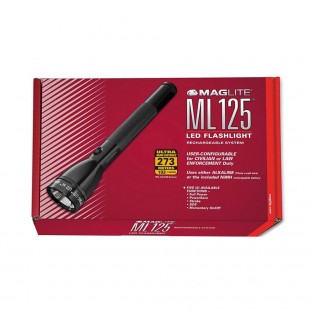 Linterna con sistema recargable Maglite® ML125 LR – negra