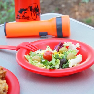 Set cubiertos para niños Camping Sport CUBIERTOS COLONIAS – rojos