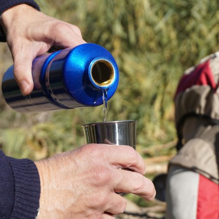 Botella cantimplora HOSA ALUMINIO 0,75L - azul
