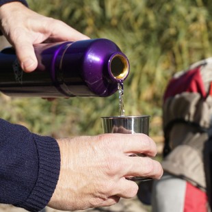 Botella cantimplora HOSA ALUMINIO 0,75L - lila