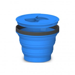 Vaso plegable Sea to Summit X-SEAL & GO MEDIUM 415 ml - azul