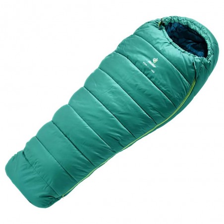 Saco de dormir Deuter STARLIGHT PRO alpinegreen navy - para niños