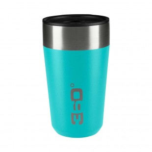 360 Degrees Taza Travel Mug Large azul turquesa - Vaso termo