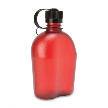 Nalgene Oasis roja 1 litro – Botella cantimplora