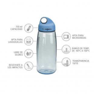 Nalgene N-Gen azul 750 ml – Botella cantimplora