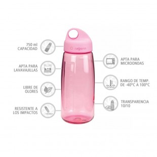 Nalgene N-Gen rosa 750 ml – Botella cantimplora