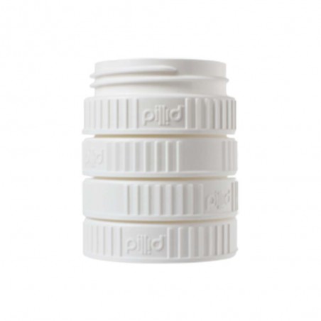 Nalgene Pillid blanco - Tapón pastillero para botella