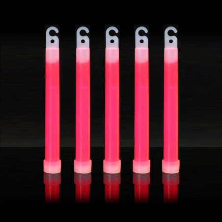 North Star Emergency Glow Stick - Pack 5 barras de luz amarillas