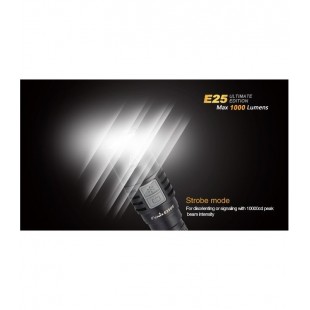 Fenix E25 UE Doble Interruptor - Linterna de outdoor
