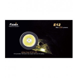 Fenix E12 Mini Portátil EDC - Linterna de outdoor