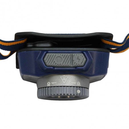 Fenix HL40R Alto Rendimiento Recargable con Zoom azul - Linterna frontal