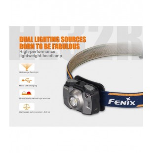 Fenix HL32R Recargable Ligera Trail Running - Linterna frontal