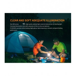 Fenix CL26R Alto Rendimiento Portátil verde – Lámpara de camping