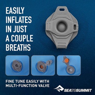 Sea to Summit Aeros Premium Traveller Pillow lima - Almohada de viaje
