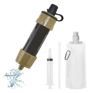 North Star Mini Filter - Filtro purificador con bolsa de agua y pajita