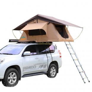 Domin Go! Camper DMG 135 marrón - Tienda de techo para coche