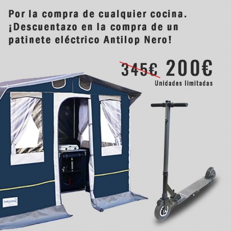 Tienda cocina pvc Ticamo PALAMOS 240 x 200 con tapas