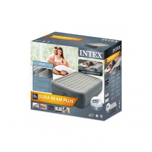 Intex Fibertech Essential Rest 152 x 203 cm - Colchón eléctrico doble