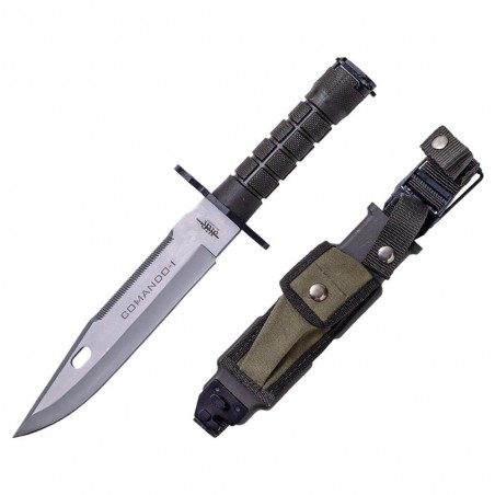 JKR Cuchillo de supervivencia Comando-I - Cuchillo bushcraft