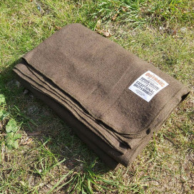 Outhaus Merino Wool Blanket Charcoal - Manta bushcraft lana merino