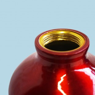 Botella cantimplora HOSA ALUMINIO MOSQUETÓN 1,5L – roja