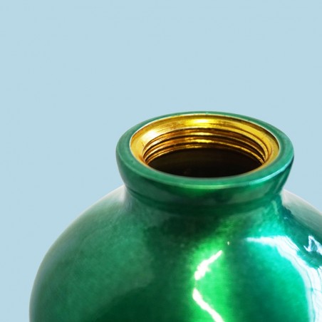 Botella cantimplora HOSA ALUMINIO 1 L CON FUNDA - verde