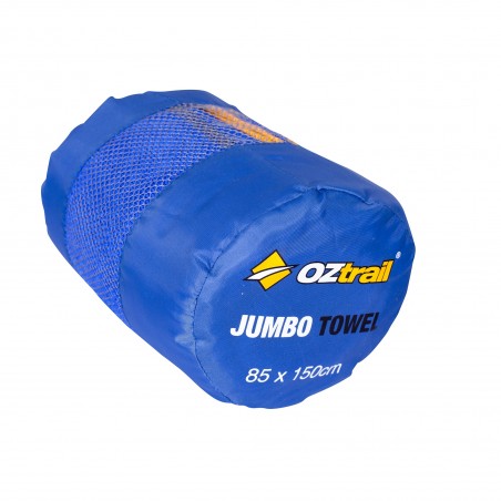 Toalla grande OZtrail JUMBO TOWEL 85 X 150 CM - azul
