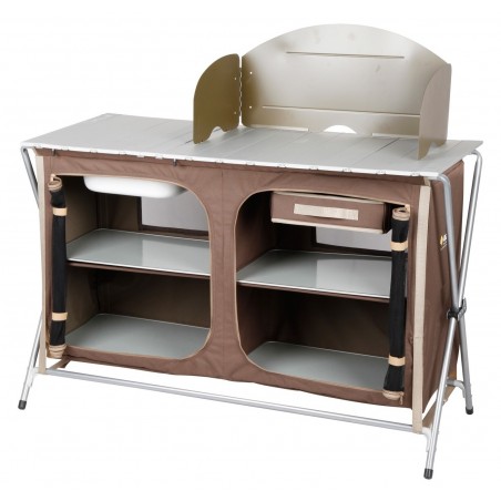 Armario cocina plegable OZtrail DELUXE 4 ESTANTES