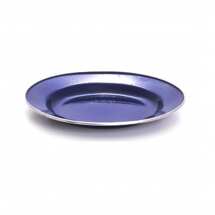 Set vajilla completa esmaltada OZtrail ENAMEL DINNER SET para 4 personas – azul