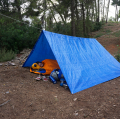 Toldo o refugio RAFIA 3 X 4 con cuerda nylon de 20 m - azul