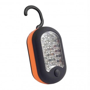 Linterna COLGANTE 27 LEDS - naranja