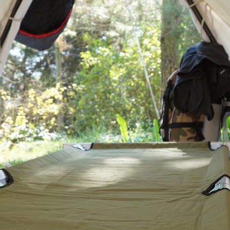 Cama plegable campamento Hosa CAMP BED - verde