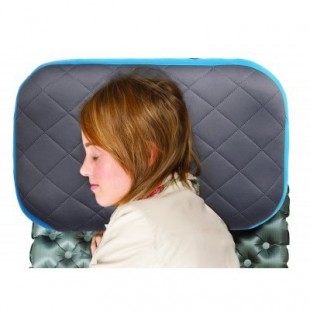 Almohada de viaje Sea to Summit AEROS PREMIUM DELUXE PILLOW - azul