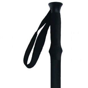 Bastón de trekking Mountain King SUPER TREKKER - Negro